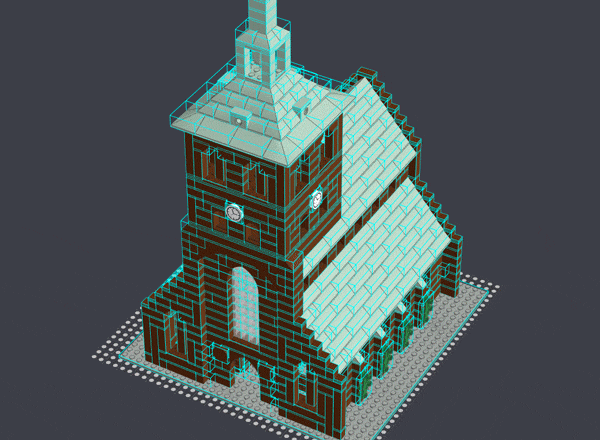 Skt. Knuds Kirke i LEGO
