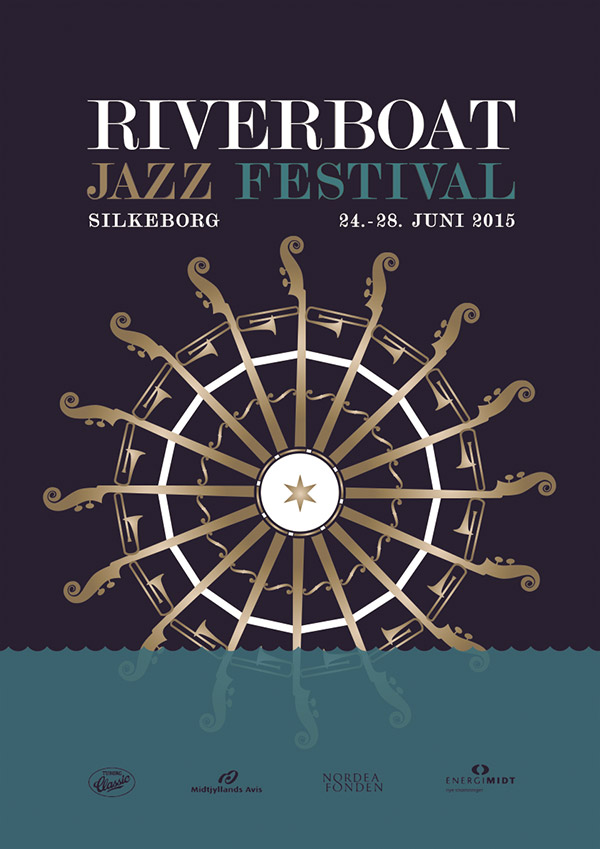 Plakat for Riverboat Festival 2015