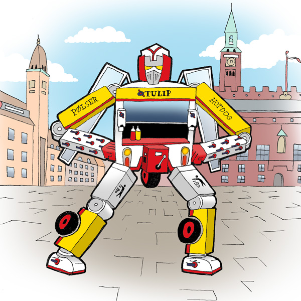 Pølsevogn transformer