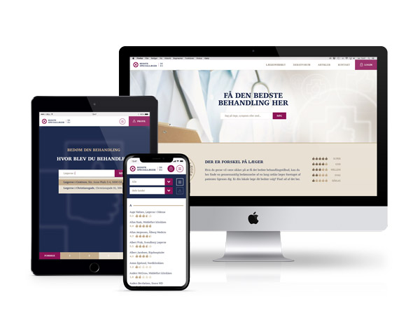 Bedste Speciallæger website