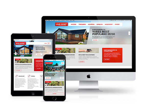 Lilje-huset website