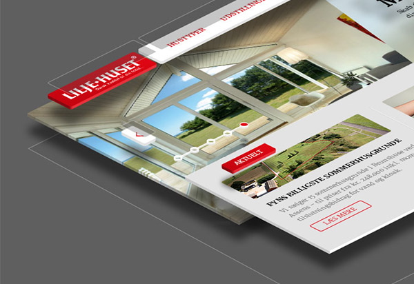 Lilje-huset website