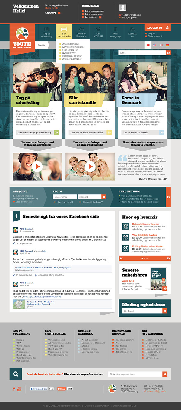 Youth For Understanding website