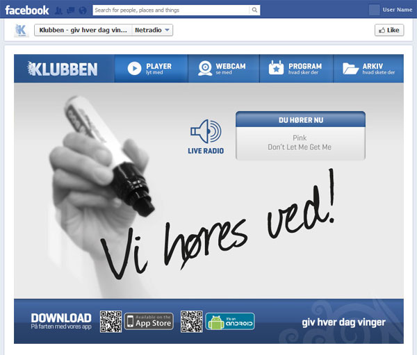 Klubben app