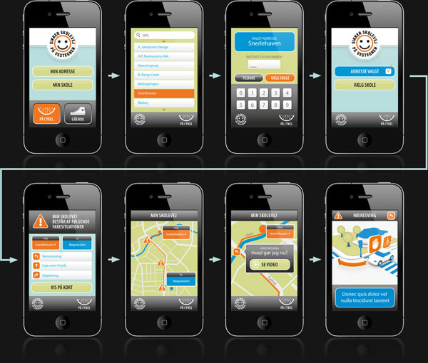 Sikker Skolevej app