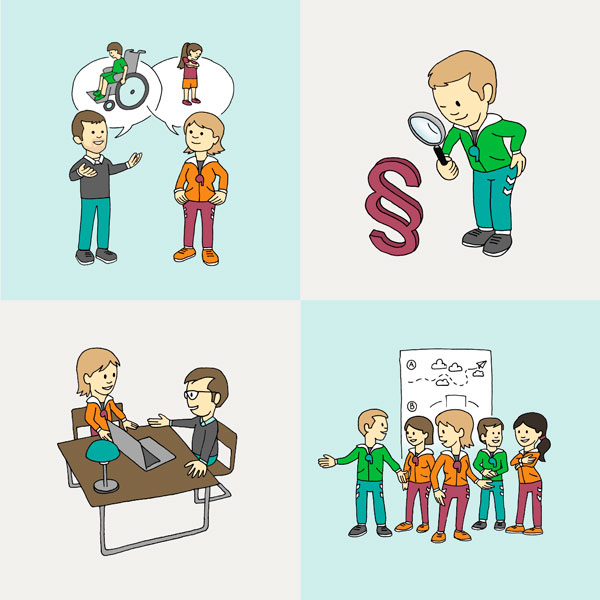 Illustrationer til Dansk Skoleidræt