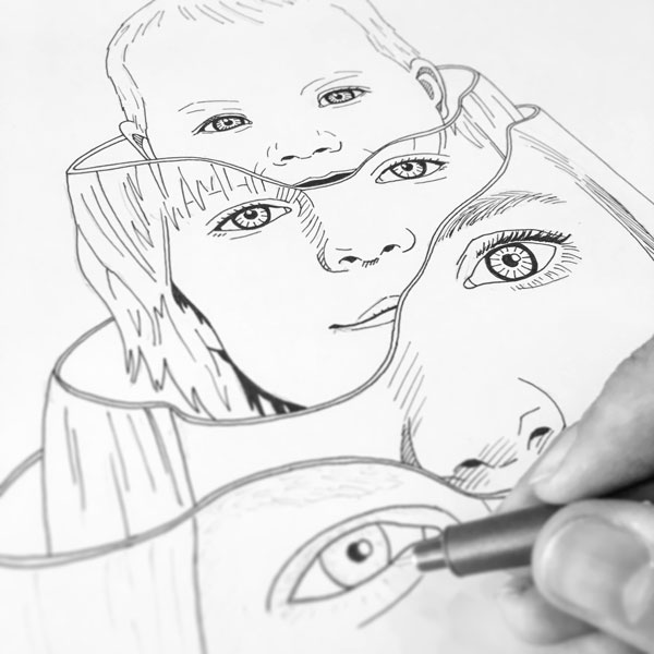 Baboushka familieportræt – work in progress