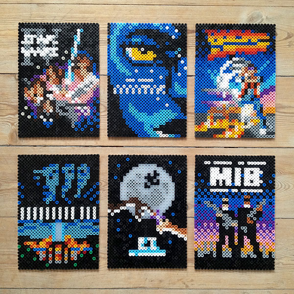 JaxBeads JaxBeads perlemotiv af sci-fi filmcovers