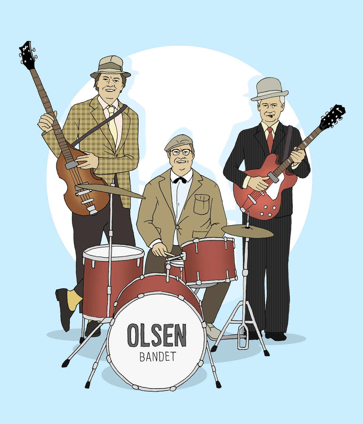 Olsenbandet illustration