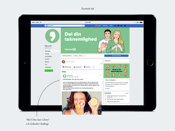 Taknemli Facebook side