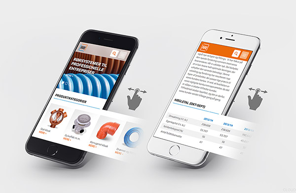Website design for Scanpipe