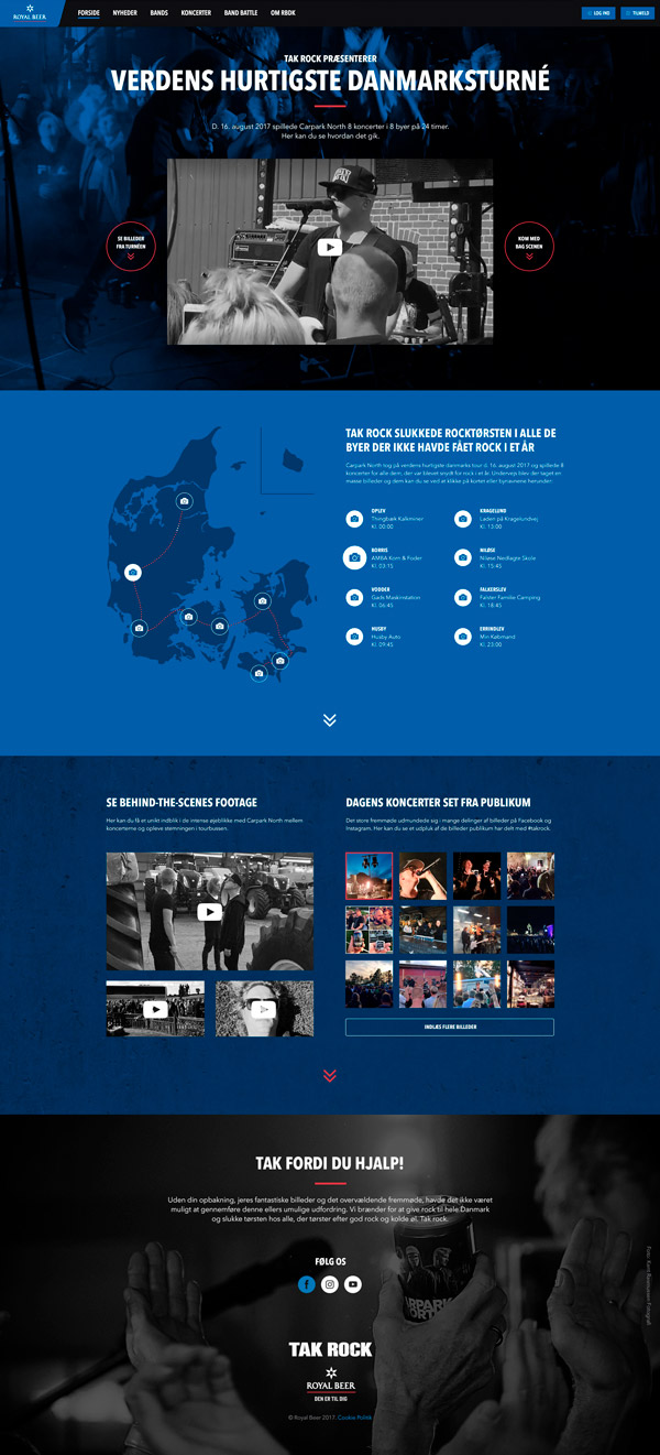 Tak Rock website