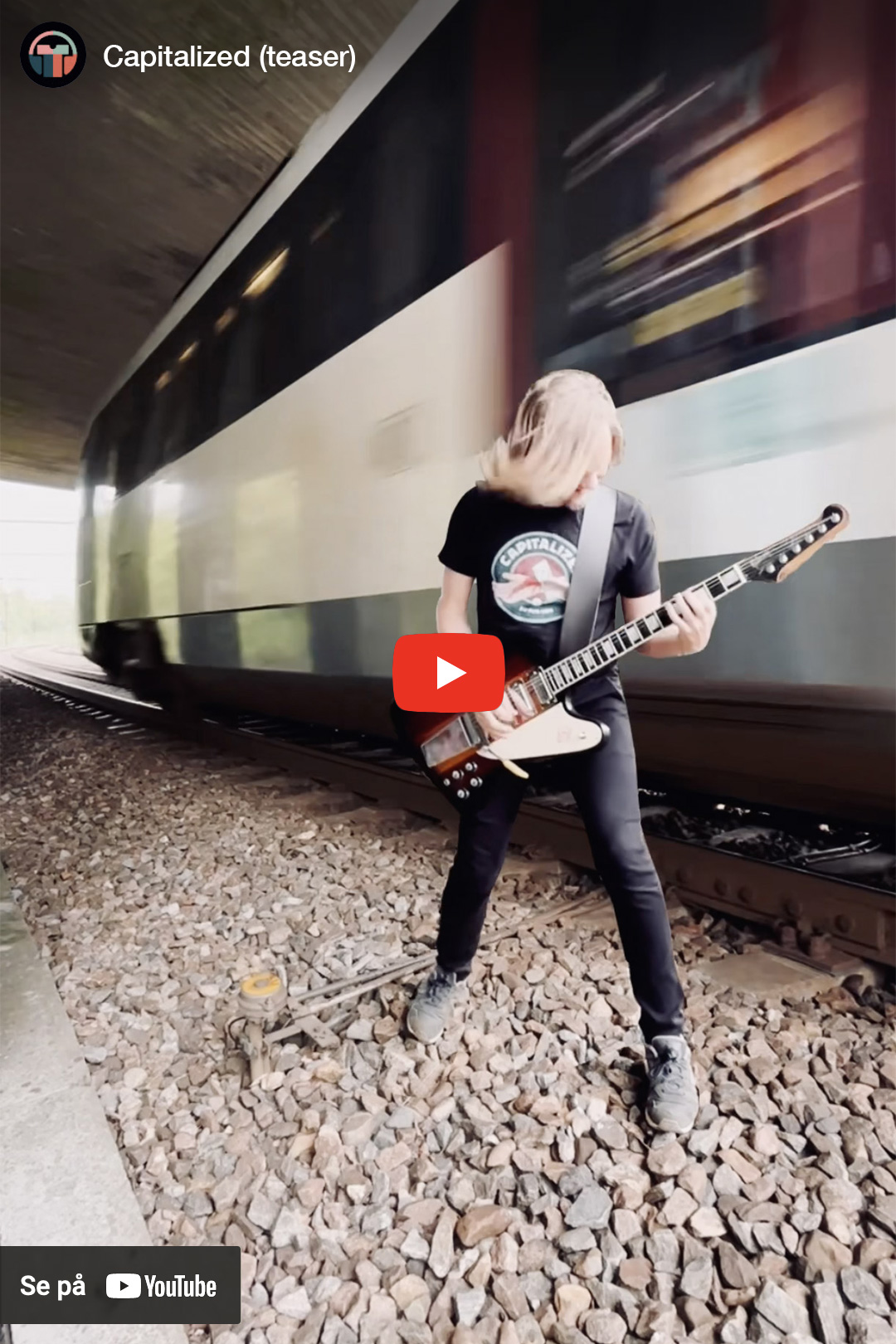 Capitalized teaser video